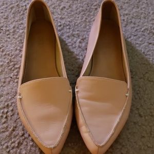 Nude JCrew Flats